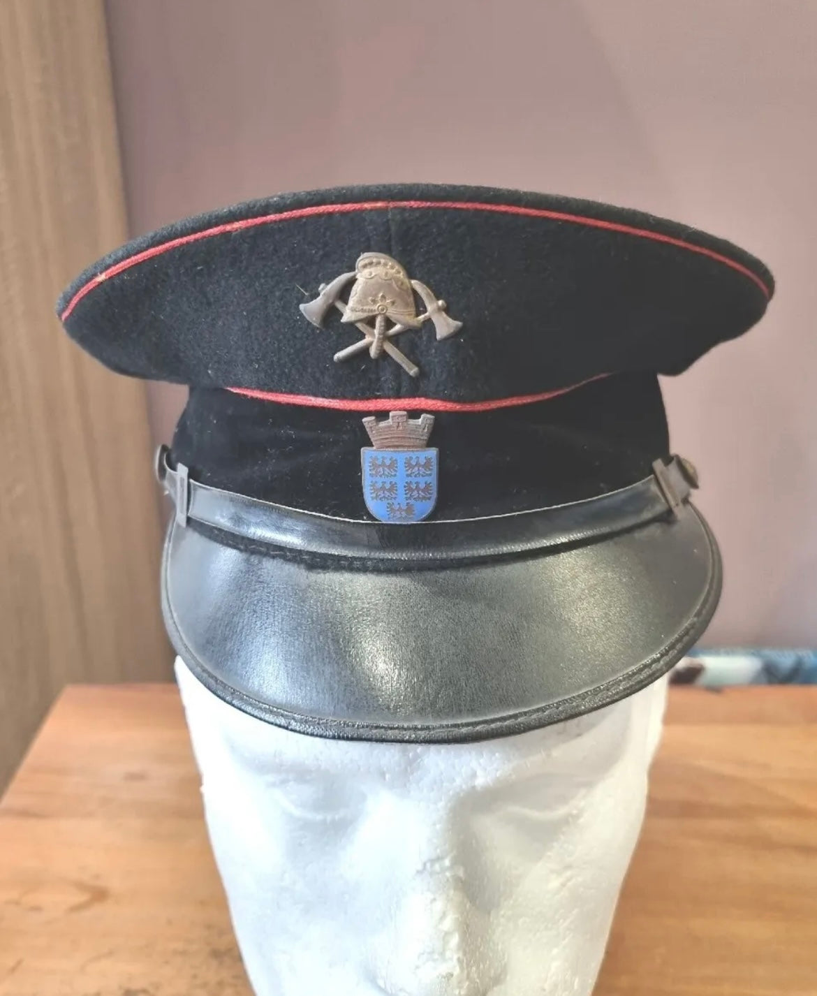 SOLD! WW1 Austro-Hungarian Fire Officer’s Cap for Lower Austria