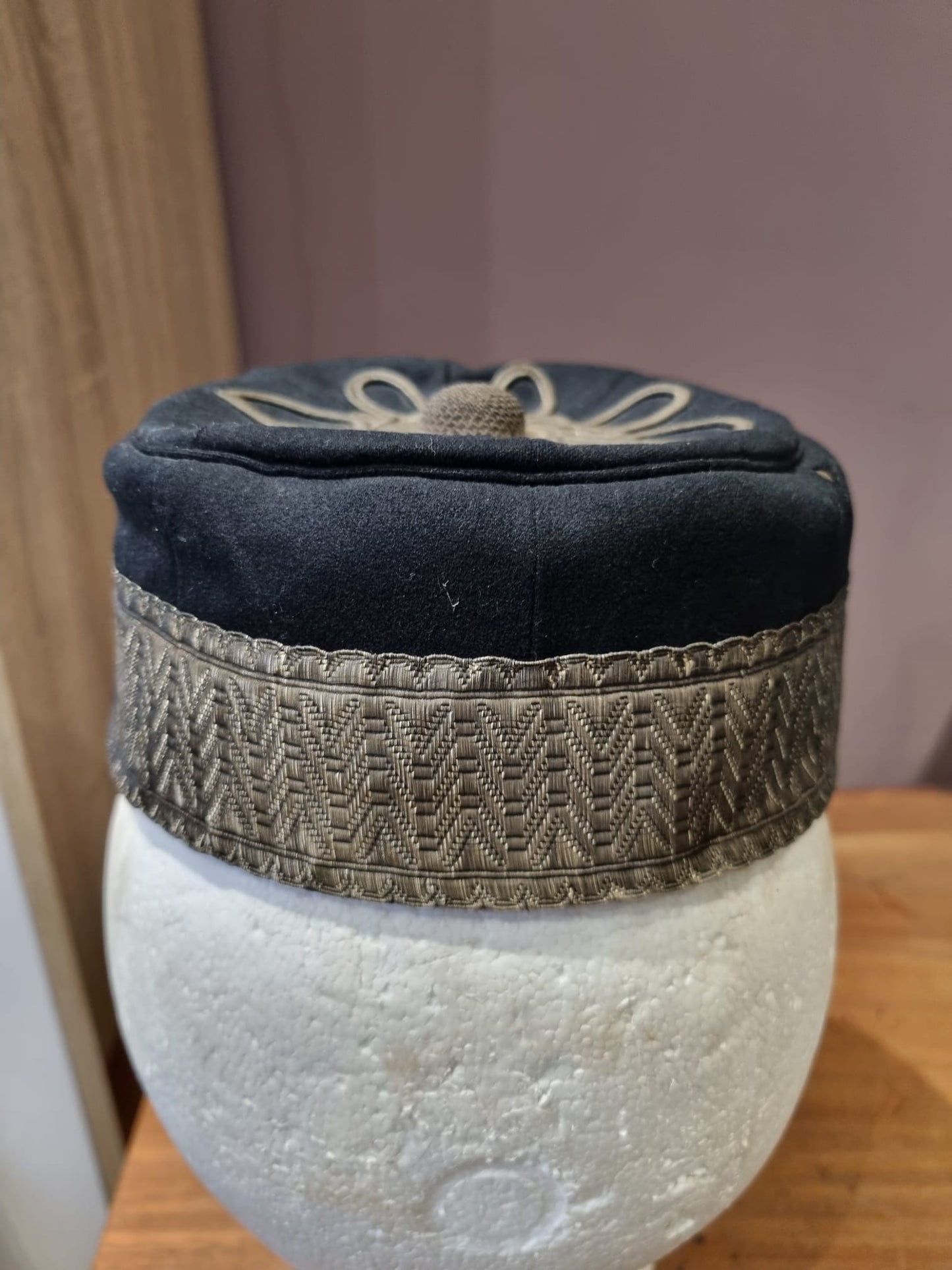 SOLD! Victorian British Army Volunteer Artillery Pill Box Hat, With Chinstrap