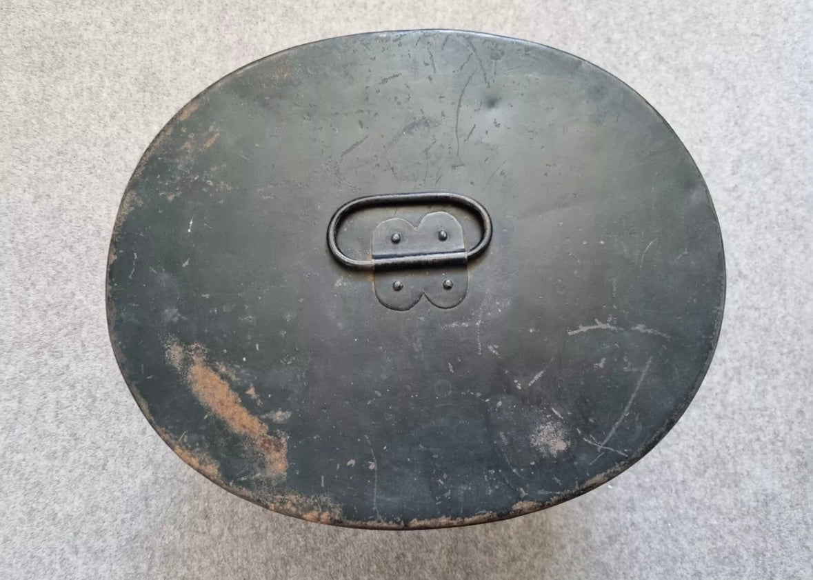 SOLD! Pre-1881 Victorian Bearskin for the 3rd Militia Battalion, Durham Fusiliers, with Tin