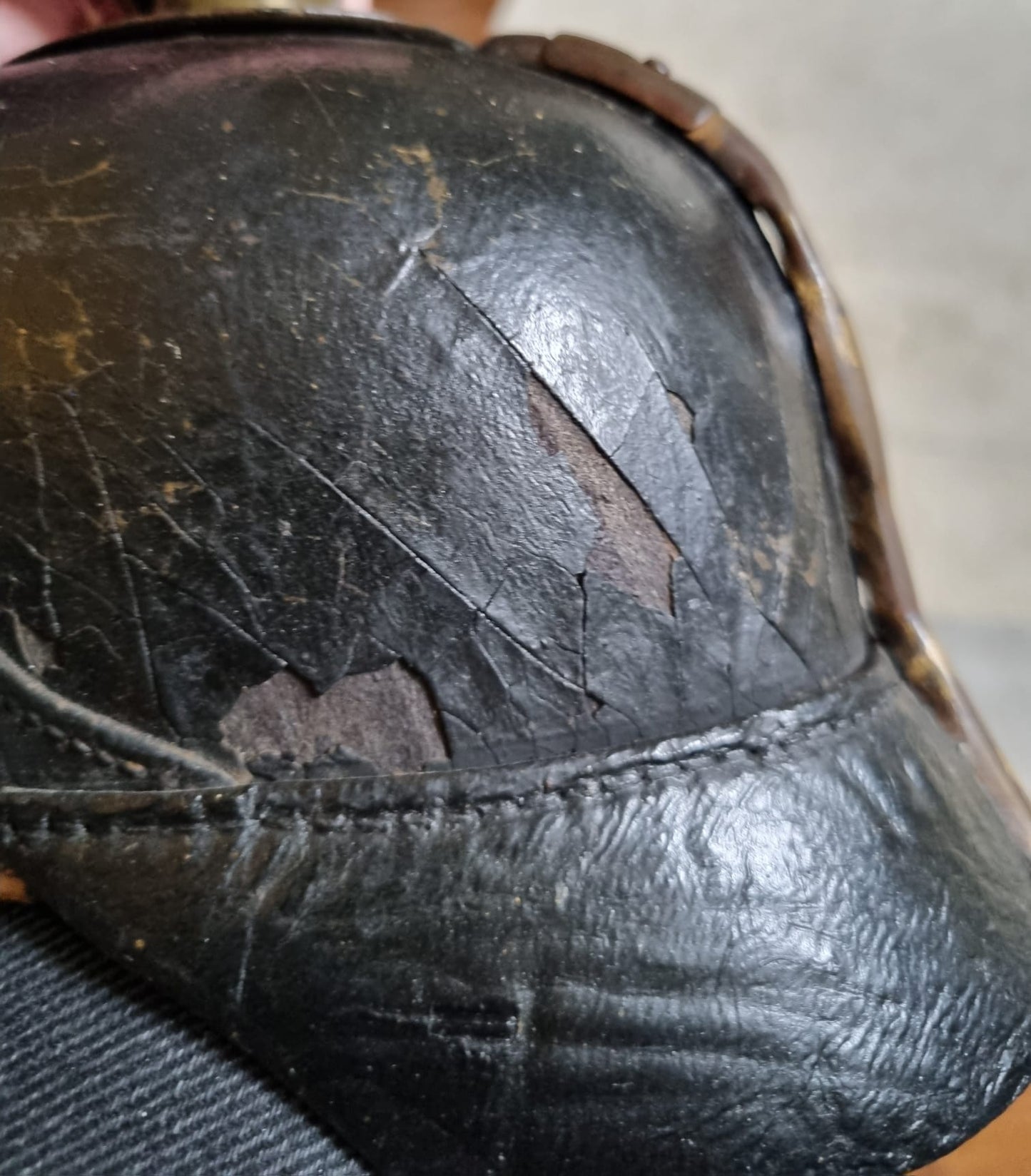 SOLD! WW1 Imperial German M1895 Prussian Enlisted Man’s Pickelhaube