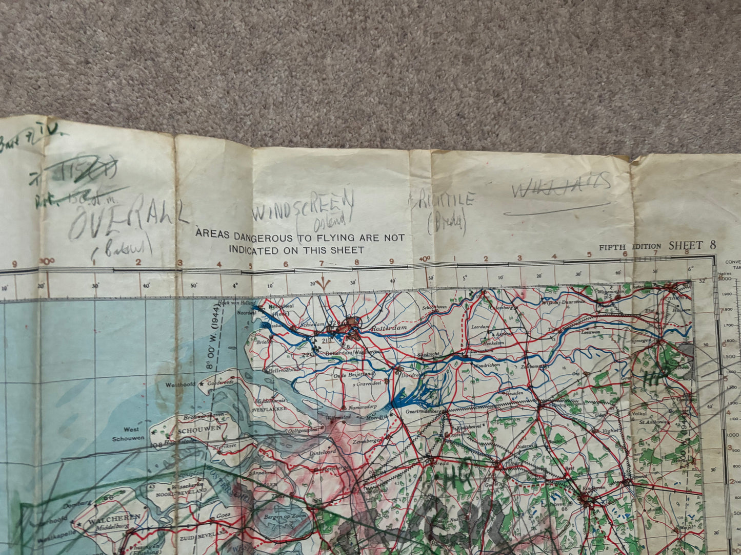 SOLD! Incredibly Special Logbook Set to a Mosquito Night Fighter, 604 Squadron, 2 Confirmed Kills, D-Day, Battle of the Bulge, First Night Fighter Squadron into Normandy