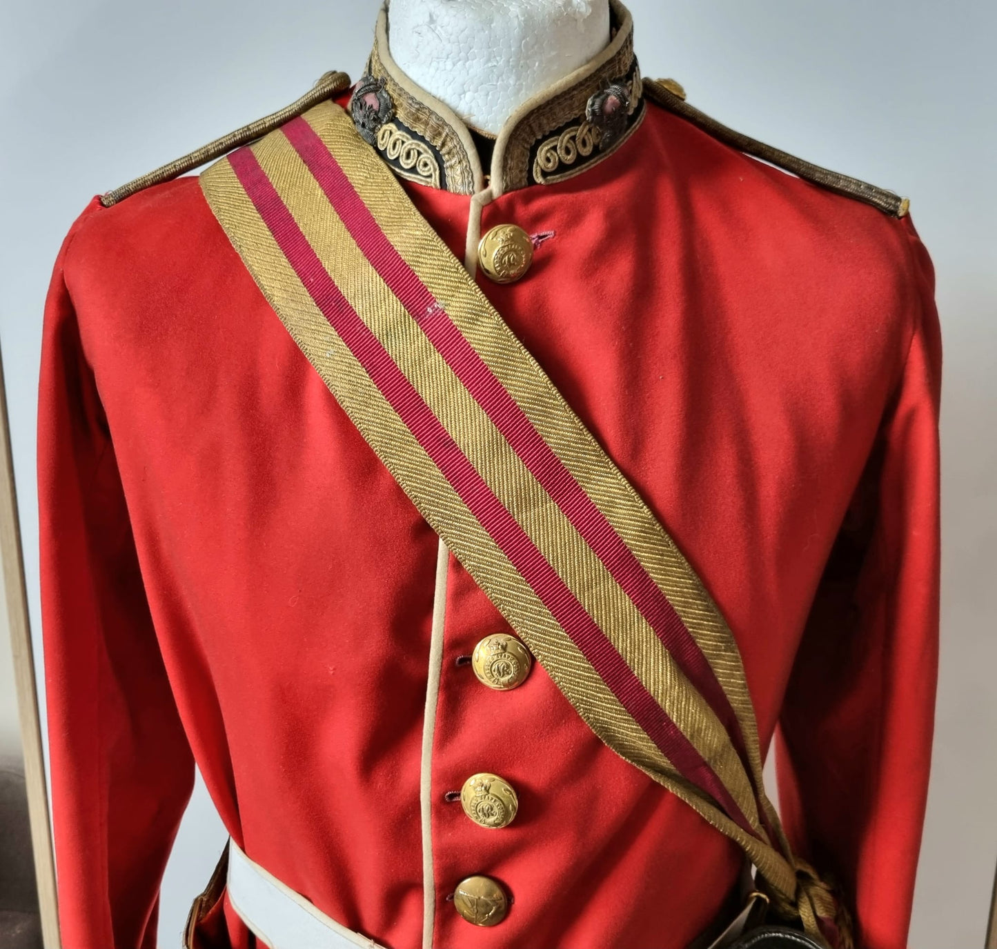 Rare Victorian Madras/Bengal Staff Corps Uniform Set to a Lieutenant Colonel, 1861-76