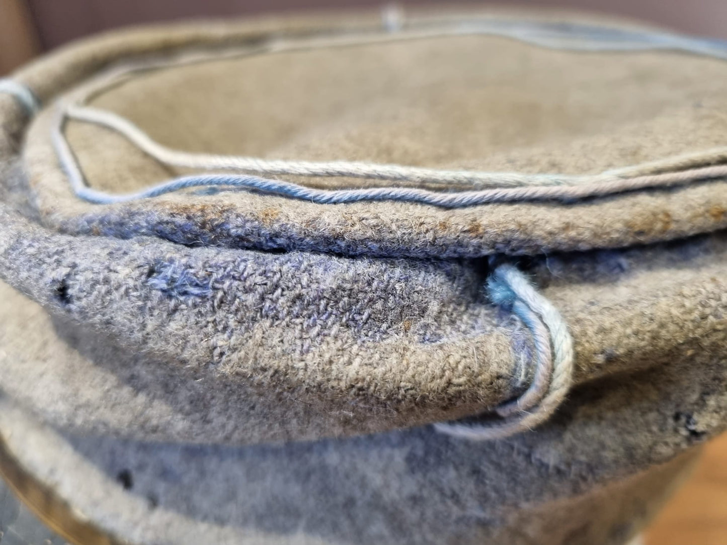SOLD! WW1 French Infantry Officer’s Faded Horizon Blue Kepi