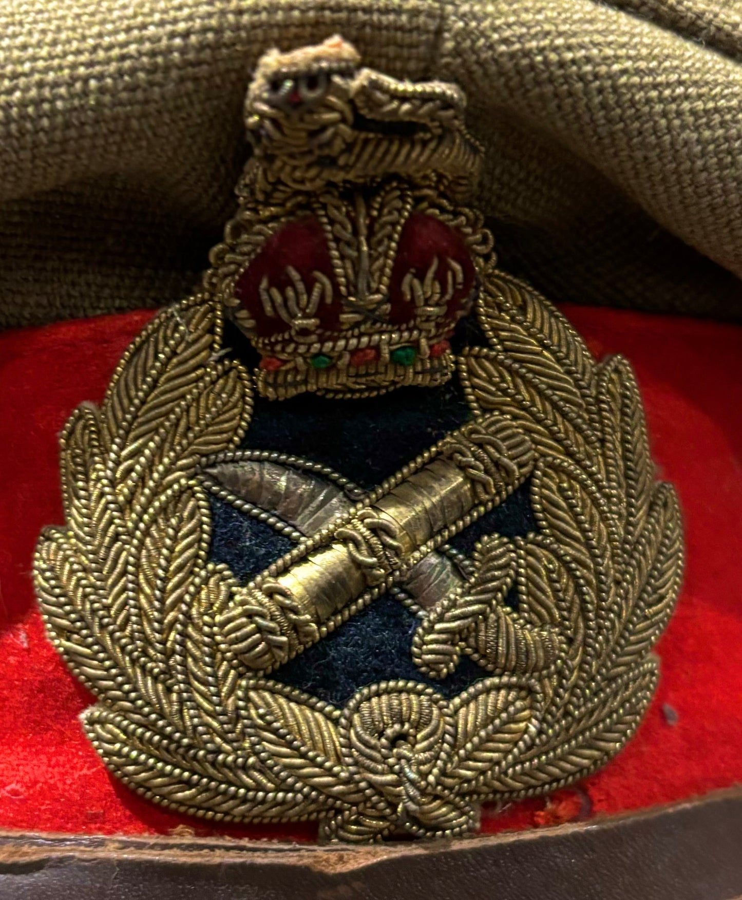 Interwar to WW2 British Army General’s Visor Cap