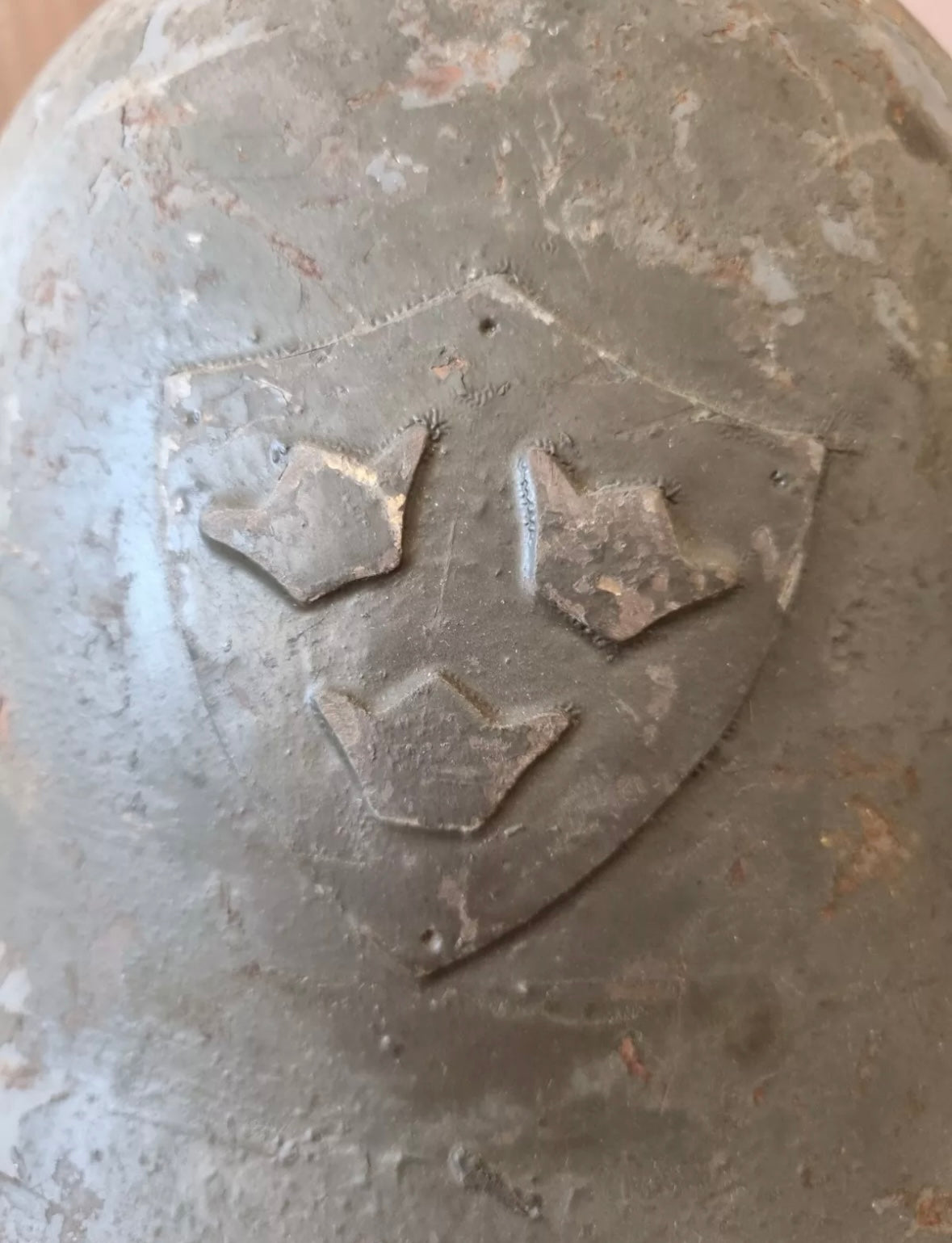 WW2 Swedish M21 (2nd Pattern) Helmet