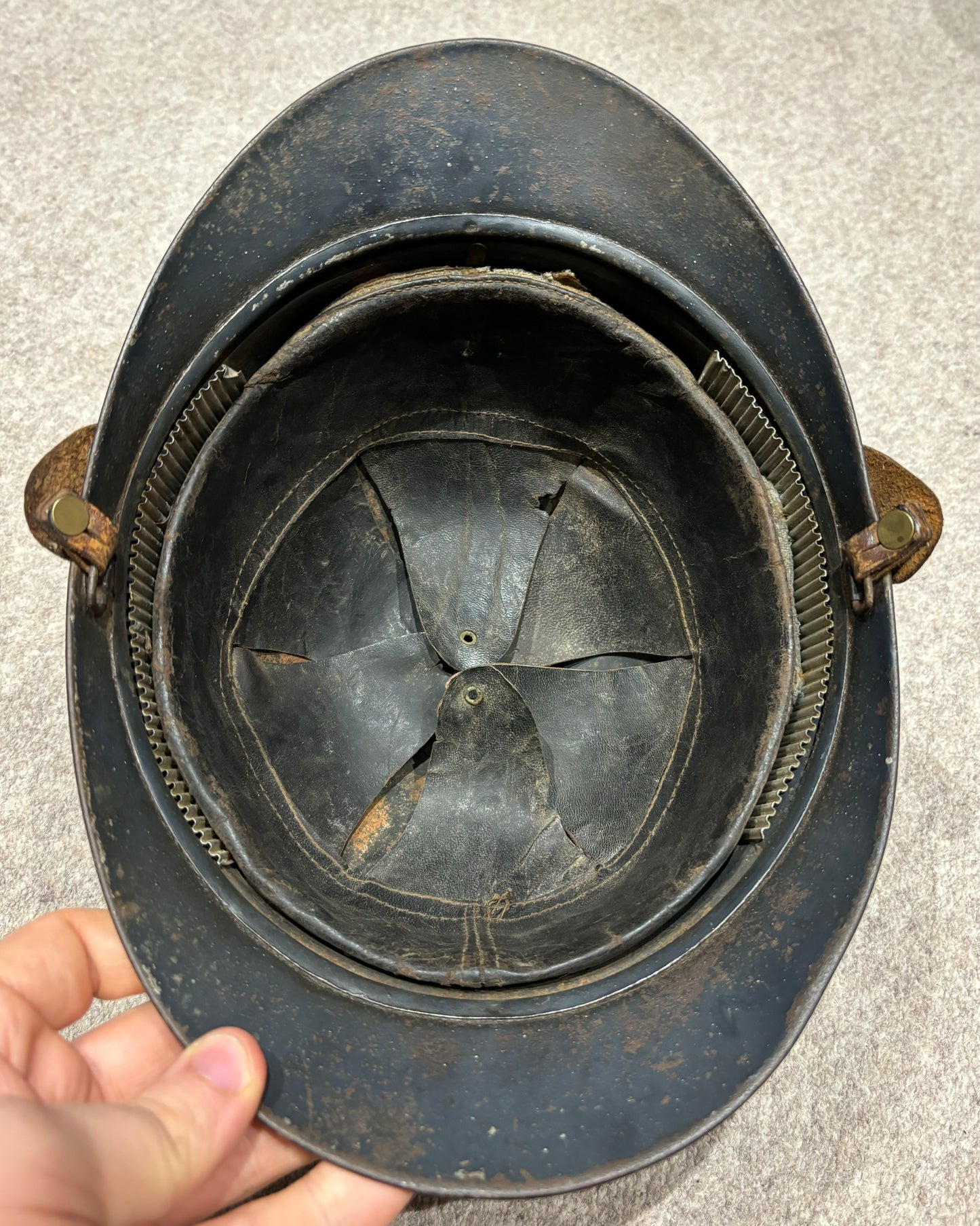 WW1 French Chasseur Officer’s M15 ‘Adrian’ Helmet