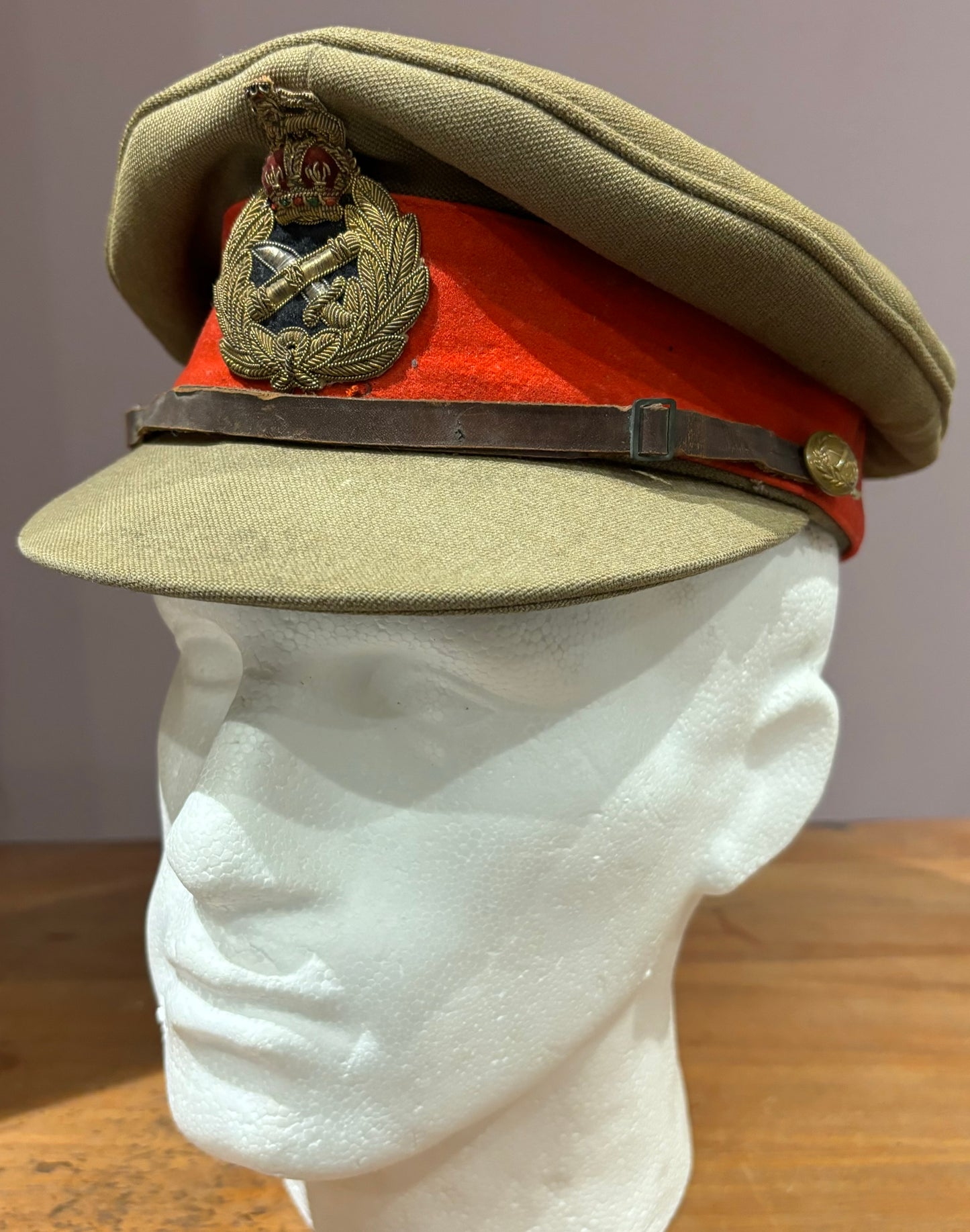 Interwar to WW2 British Army General’s Visor Cap