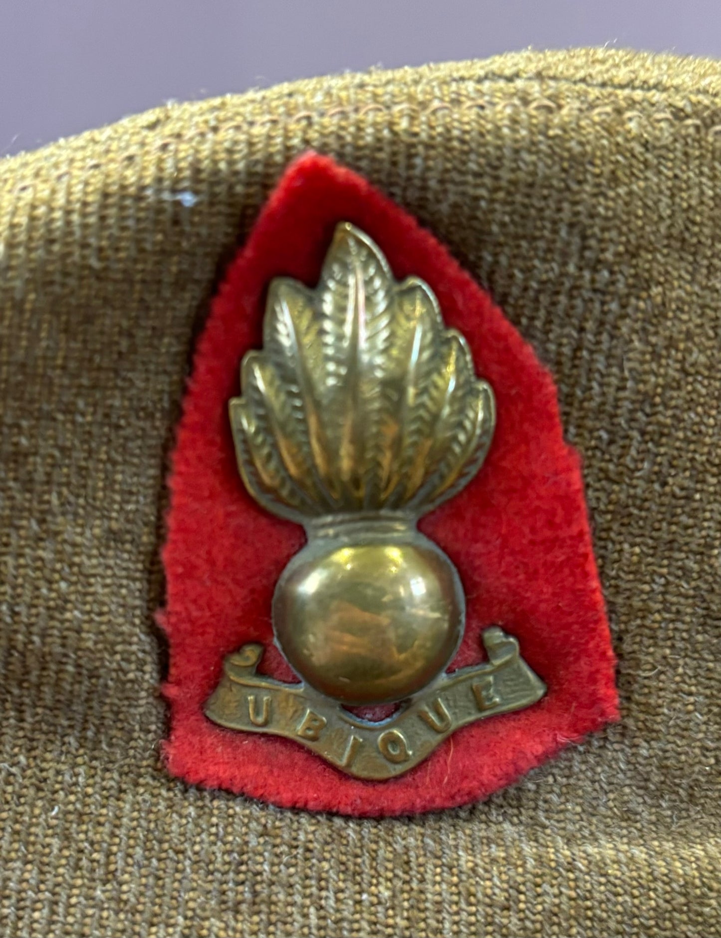 WW2 Royal Artillery General Service Cap