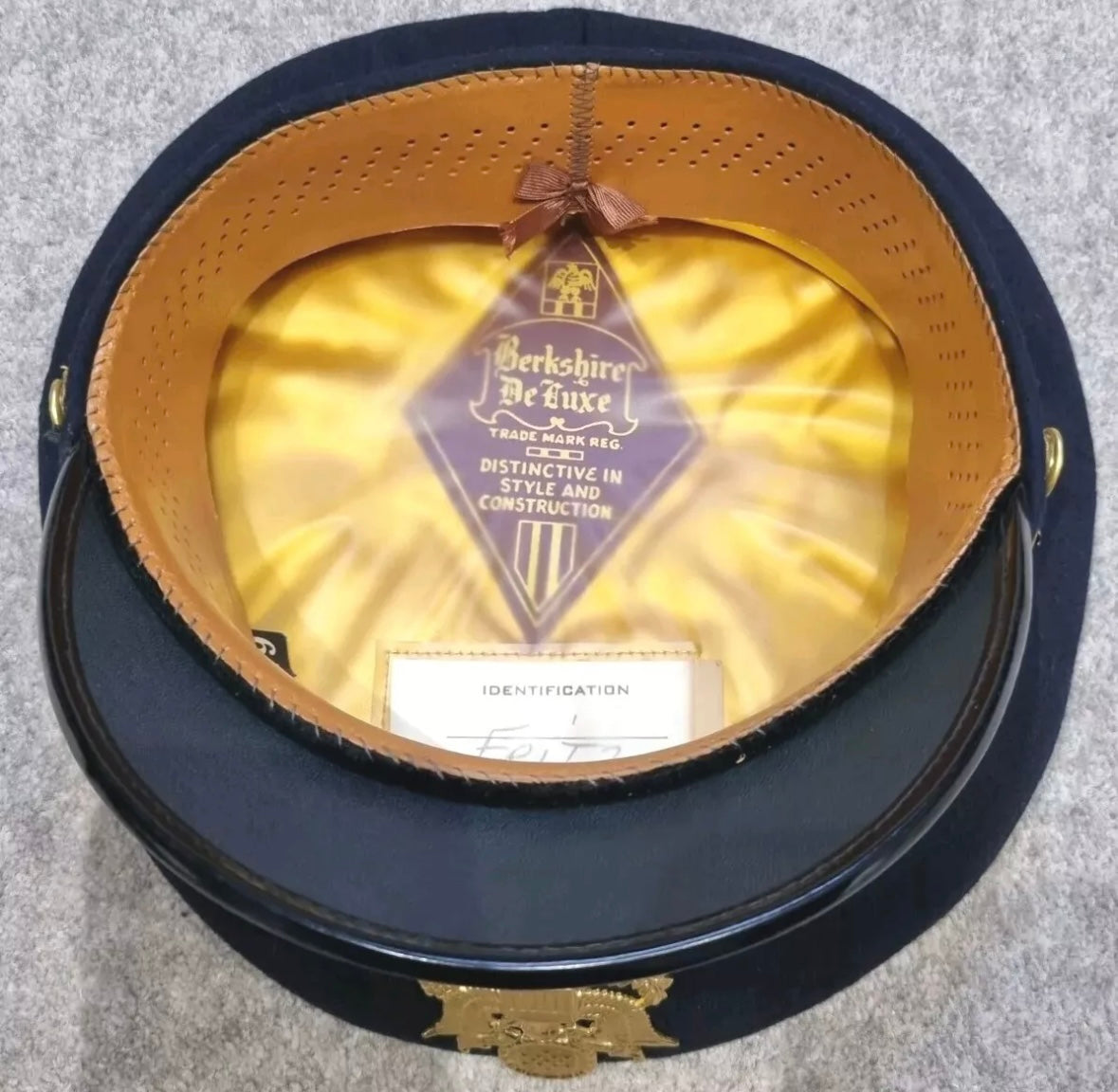 SOLD! 1950-60s US Army Infantry Officer’s Dress Visor Cap