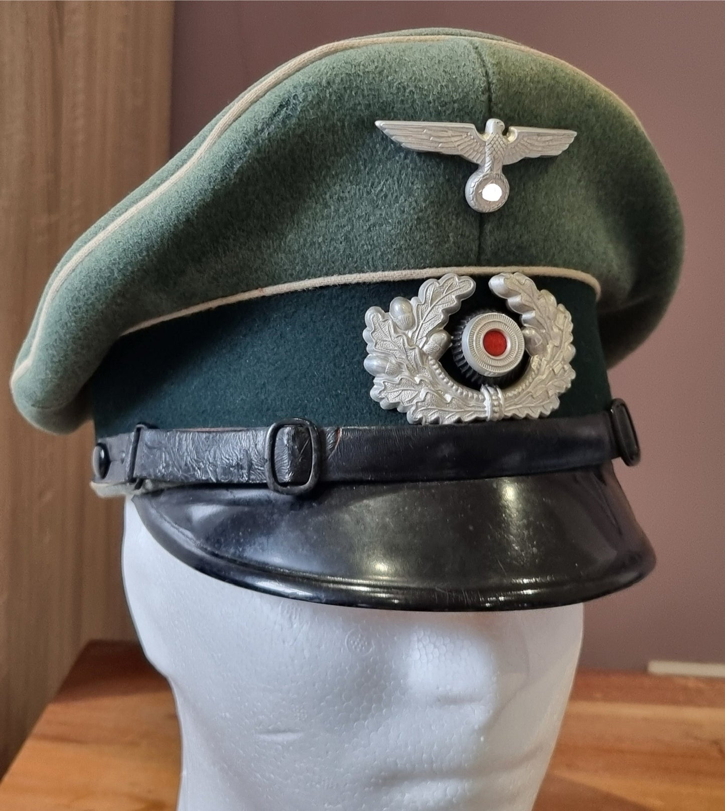 WW2 German Wehrmacht Infantry NCO's visor cap.