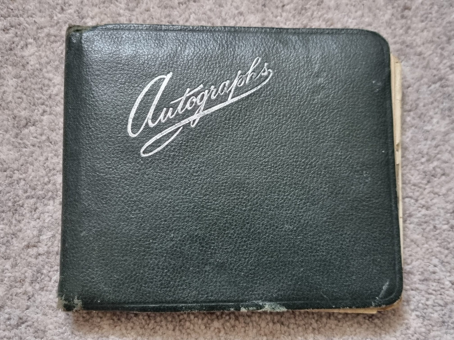 SOLD! Unique WW1 British Soldier’s Scrapbook/Photo and Penny Flag Album, with Cartoons