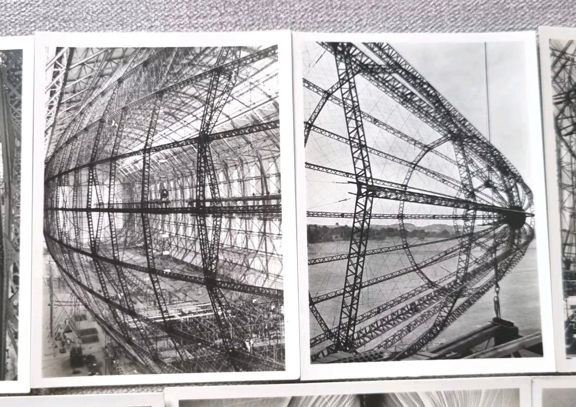 SOLD! Rare 1930s Zeppelin LZ 130 Published 12 Photo Set