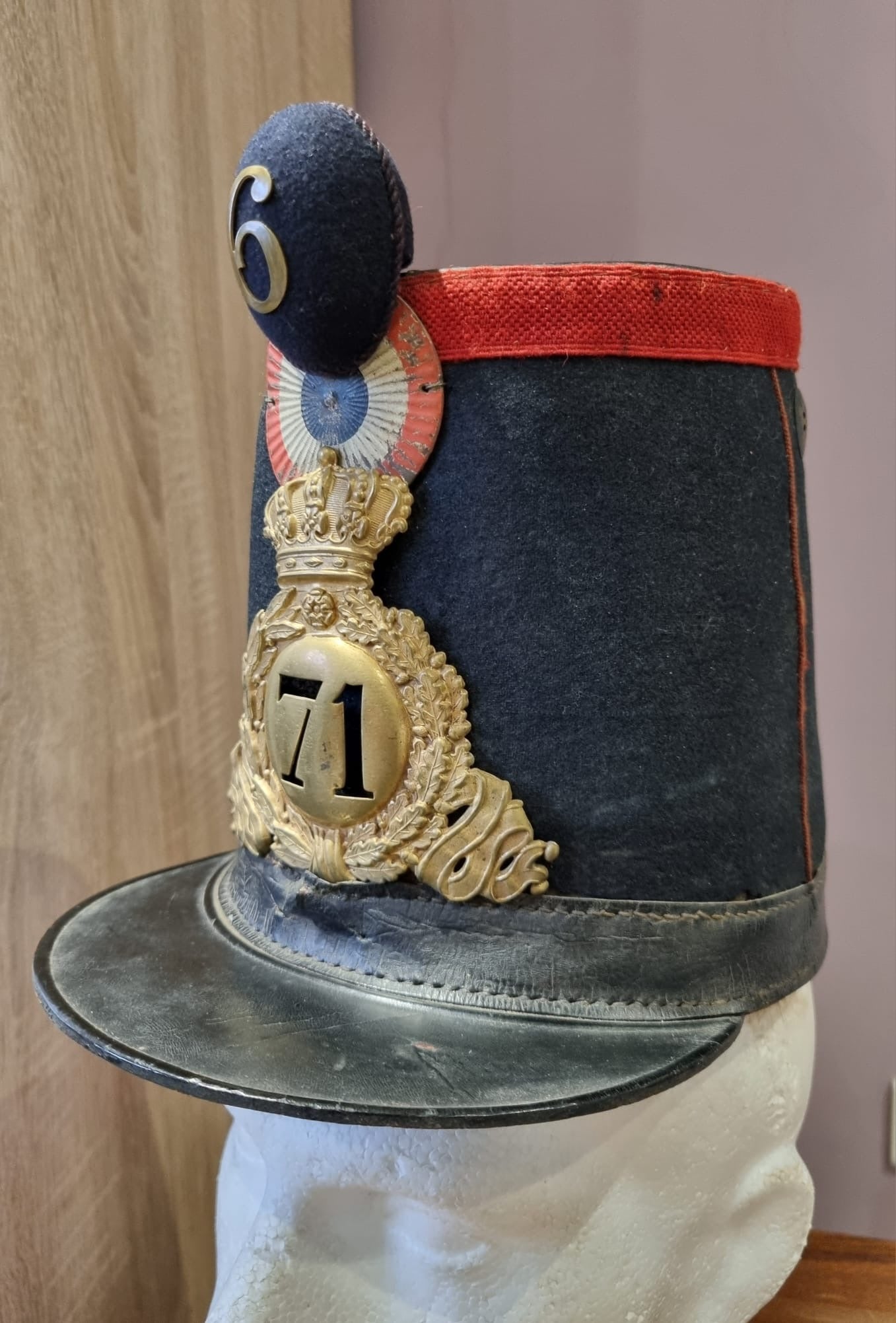 SOLD! July Monarchy M1845 French Army (Line Infantry) Shako