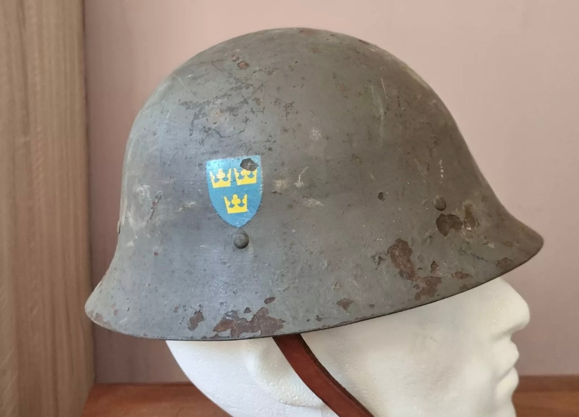 WW2 Swedish Army M26 Helmet