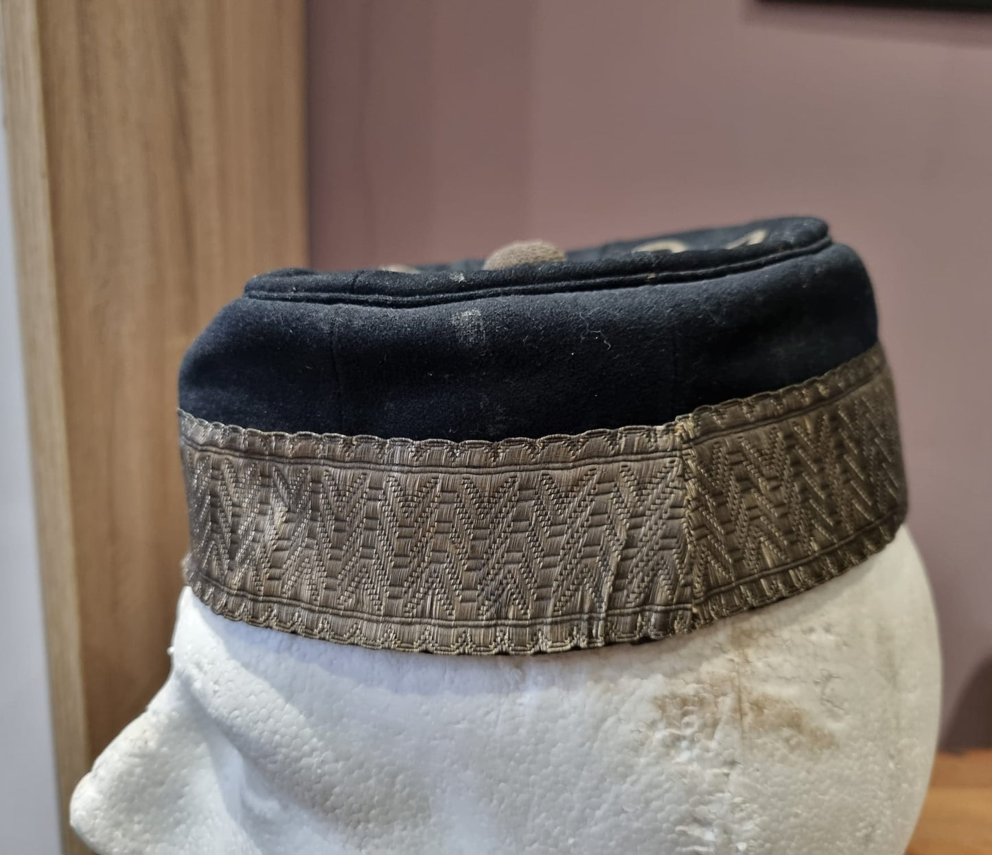 SOLD! Victorian British Army Volunteer Artillery Pill Box Hat, With Chinstrap