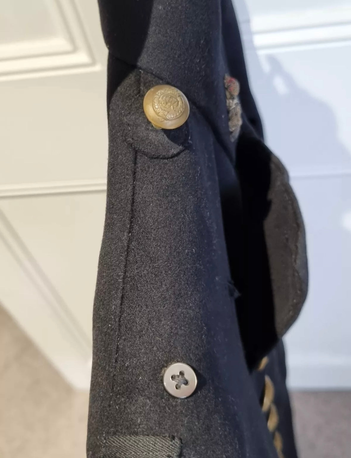 Pre-WW1 (Edwardian) Yorkshire Regiment (Green Howards) Officer's Frock Coat