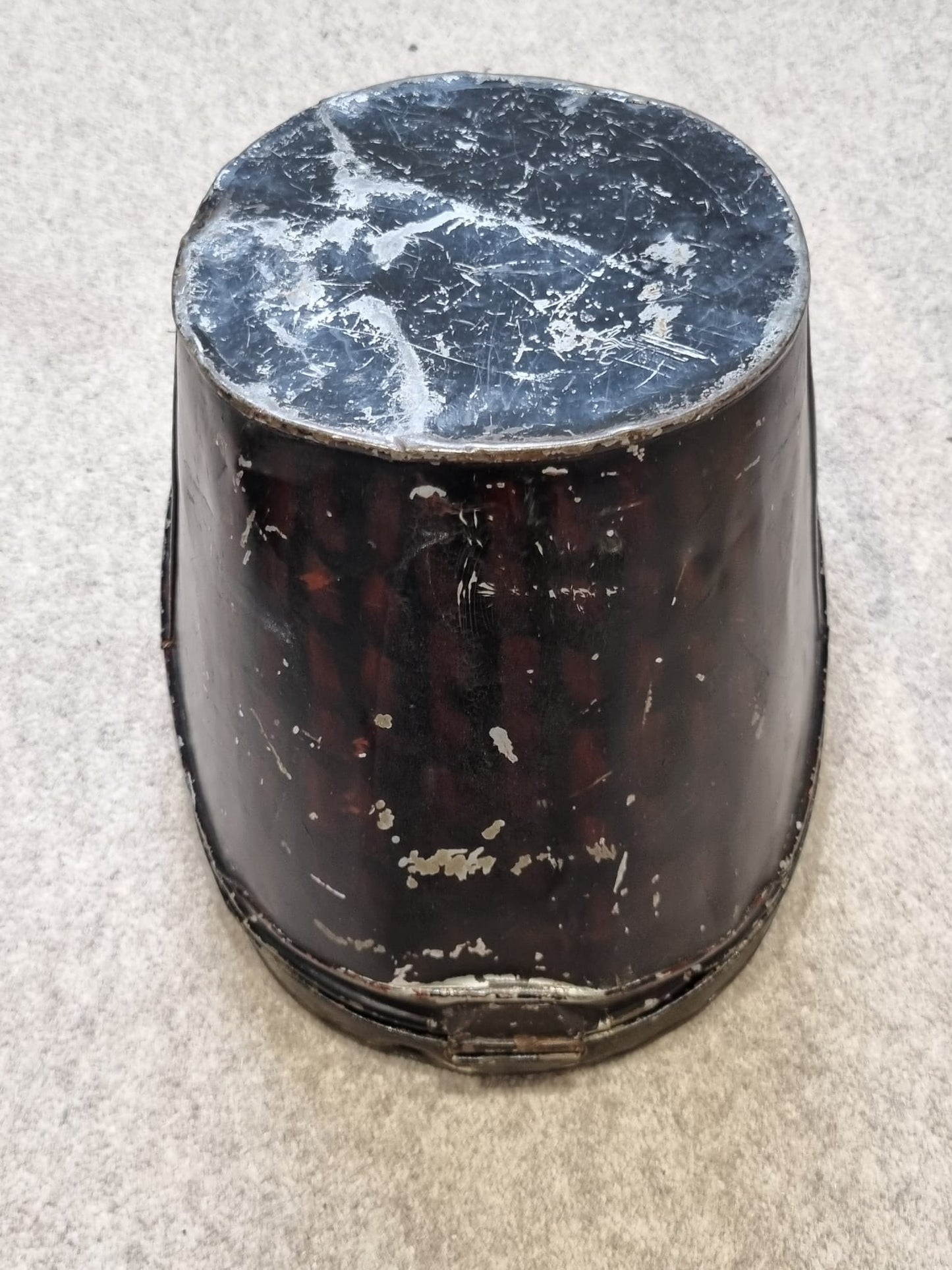 SOLD! Pre WW1 (Edwardian) 5th London Rifle Brigade Shako, With Tin