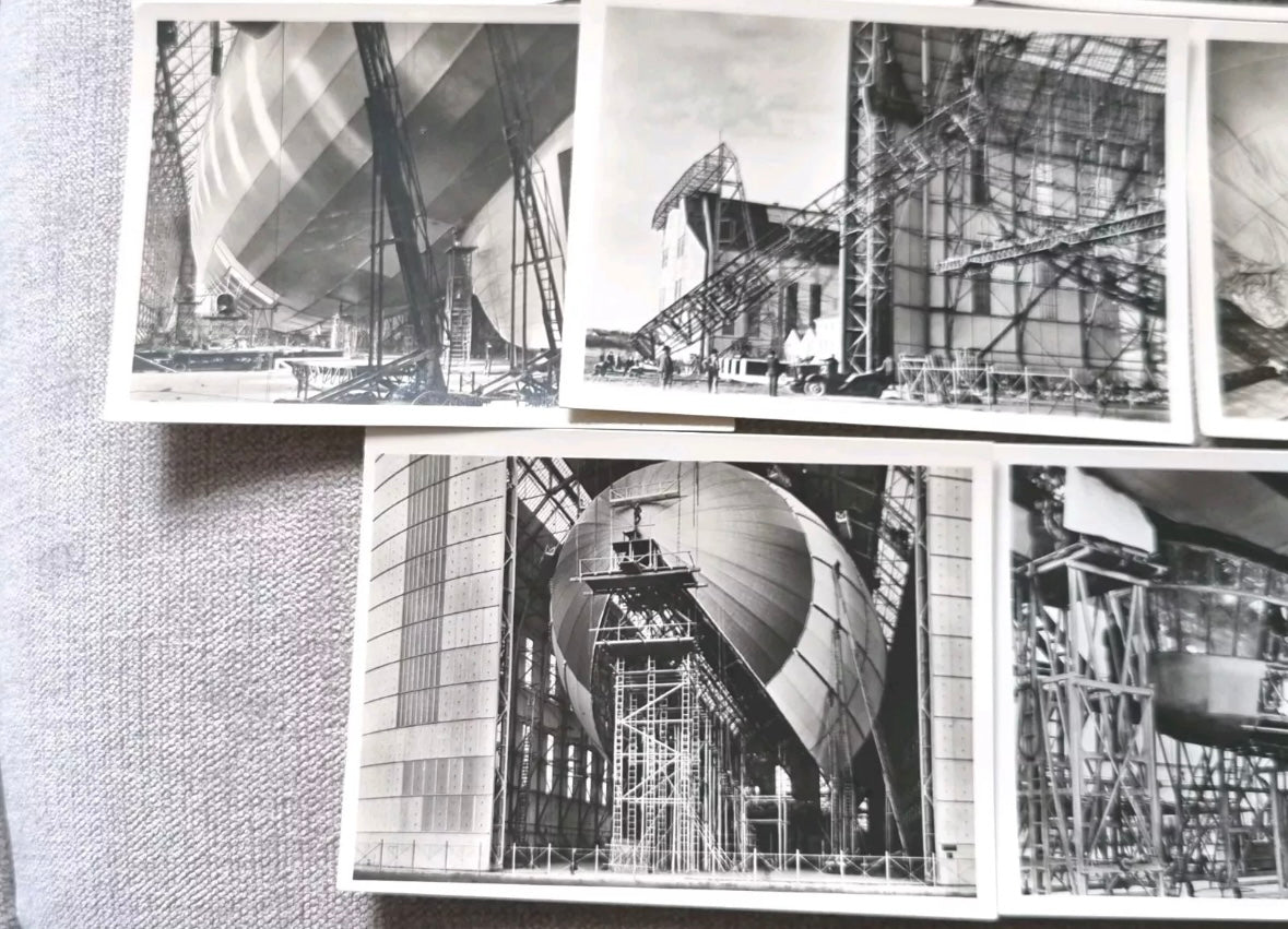 SOLD! Rare 1930s Zeppelin LZ 130 Published 12 Photo Set