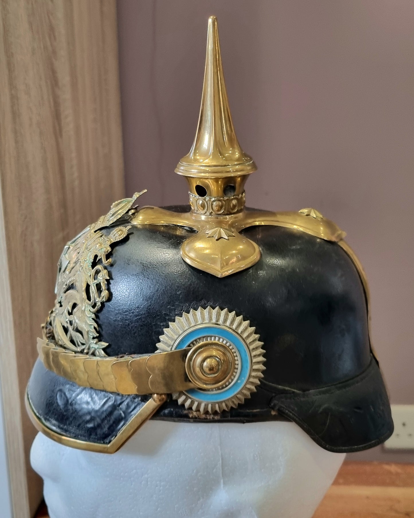 M1886 German Bavarian Reserve Officer’s Pickelhaube