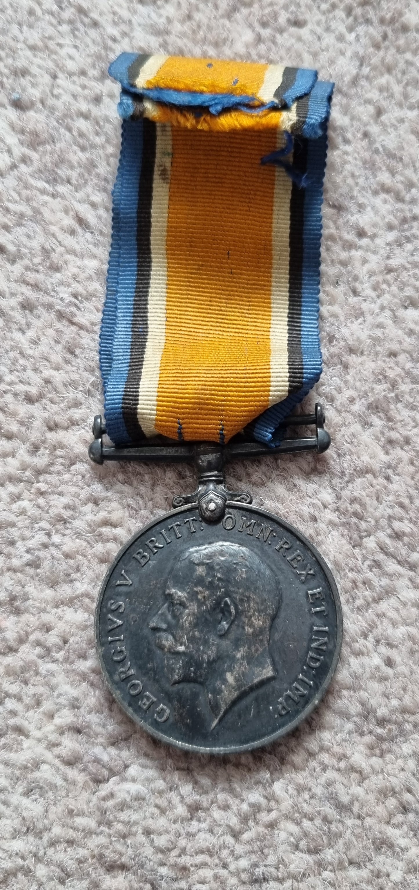 SOLD! WW1 British Medal Trio to George Deakin, 355 Siege Battery, Royal Garrison Artillery, Demoted at Own Request