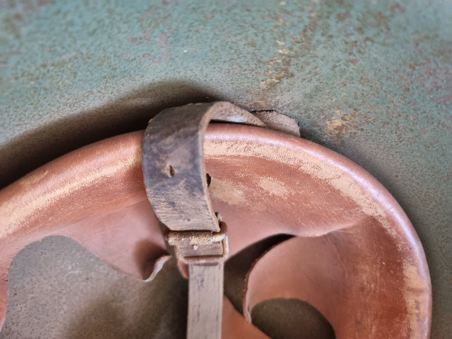 SOLD! WW2 Danish M23/41 Steel Helmet