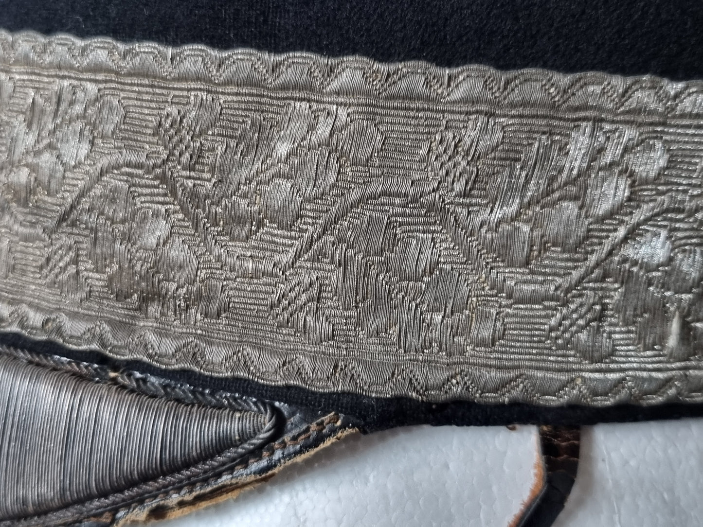 SOLD! Victorian Yorkshire Dragoons NCOs 1880 Pattern Forage Cap