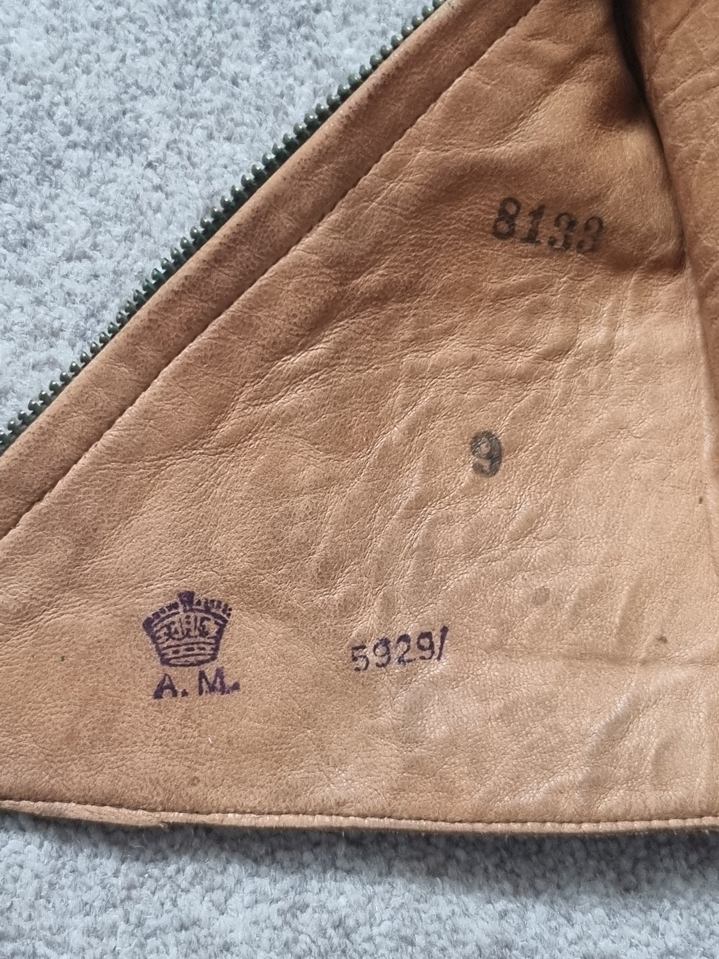 WW2 1941 Pattern RAF Flying Gloves, Air Ministry Stamped