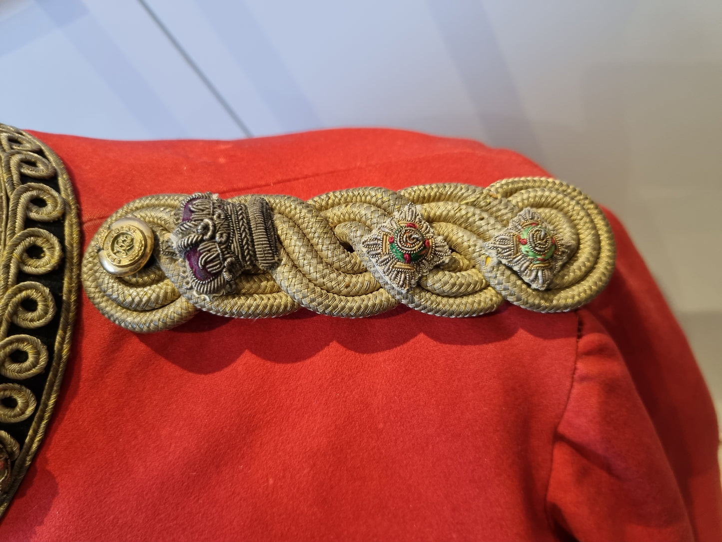 Rare 1880 Transitional Pattern Victorian Shropshire Light Infantry Colonel Jacket