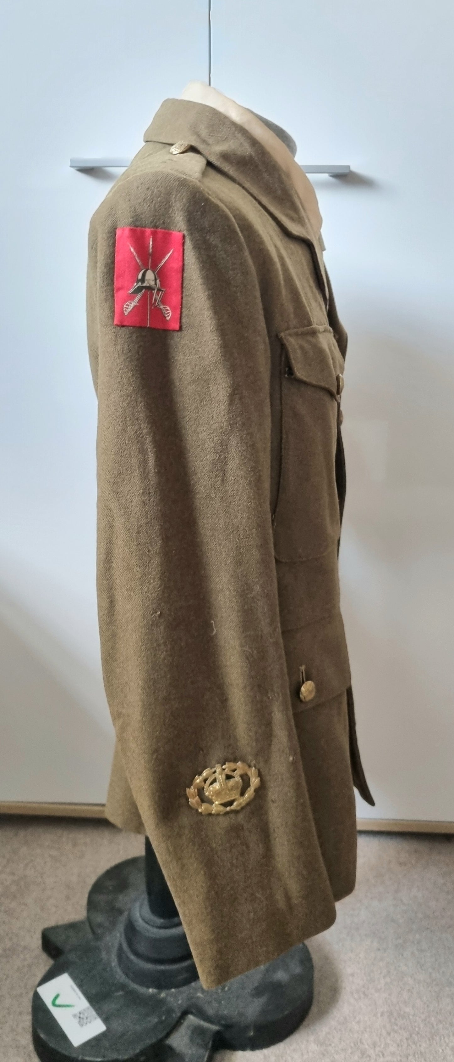SOLD! WW2 Ladies ATS Warrant Officer’s Uniform, Jacket, Shirt & Tie - Central Midlands District