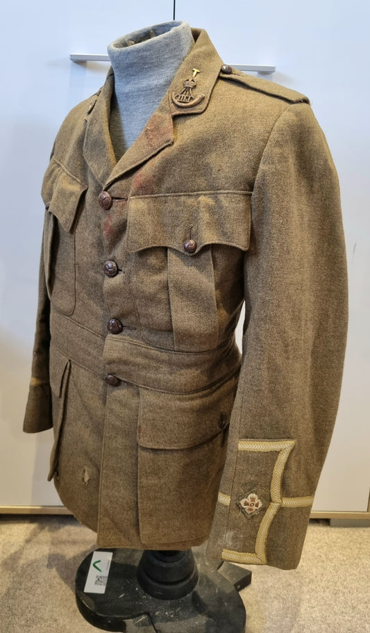 SOLD! WW1 British Army 2nd Lieutenant Uniform Jacket Durham Light Infantry