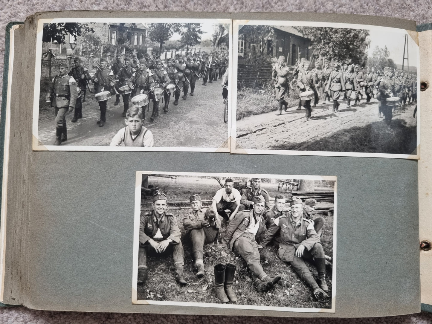Fantastic WW2 and Earlier German Army Soldier's Photo Album- 180 photos