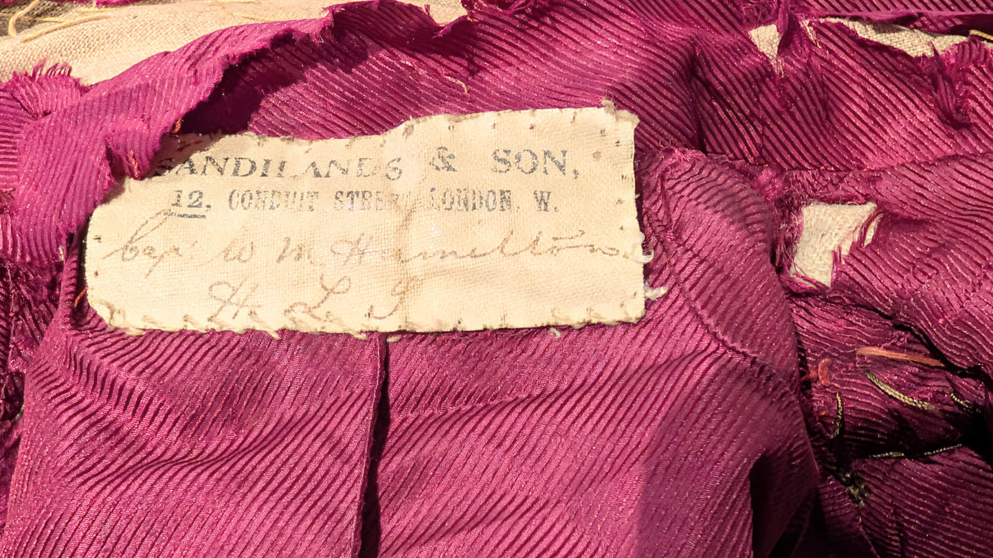 Pre WW1 Highland Light Infantry HLI Major's Scarlet Mess Dress Jacket
