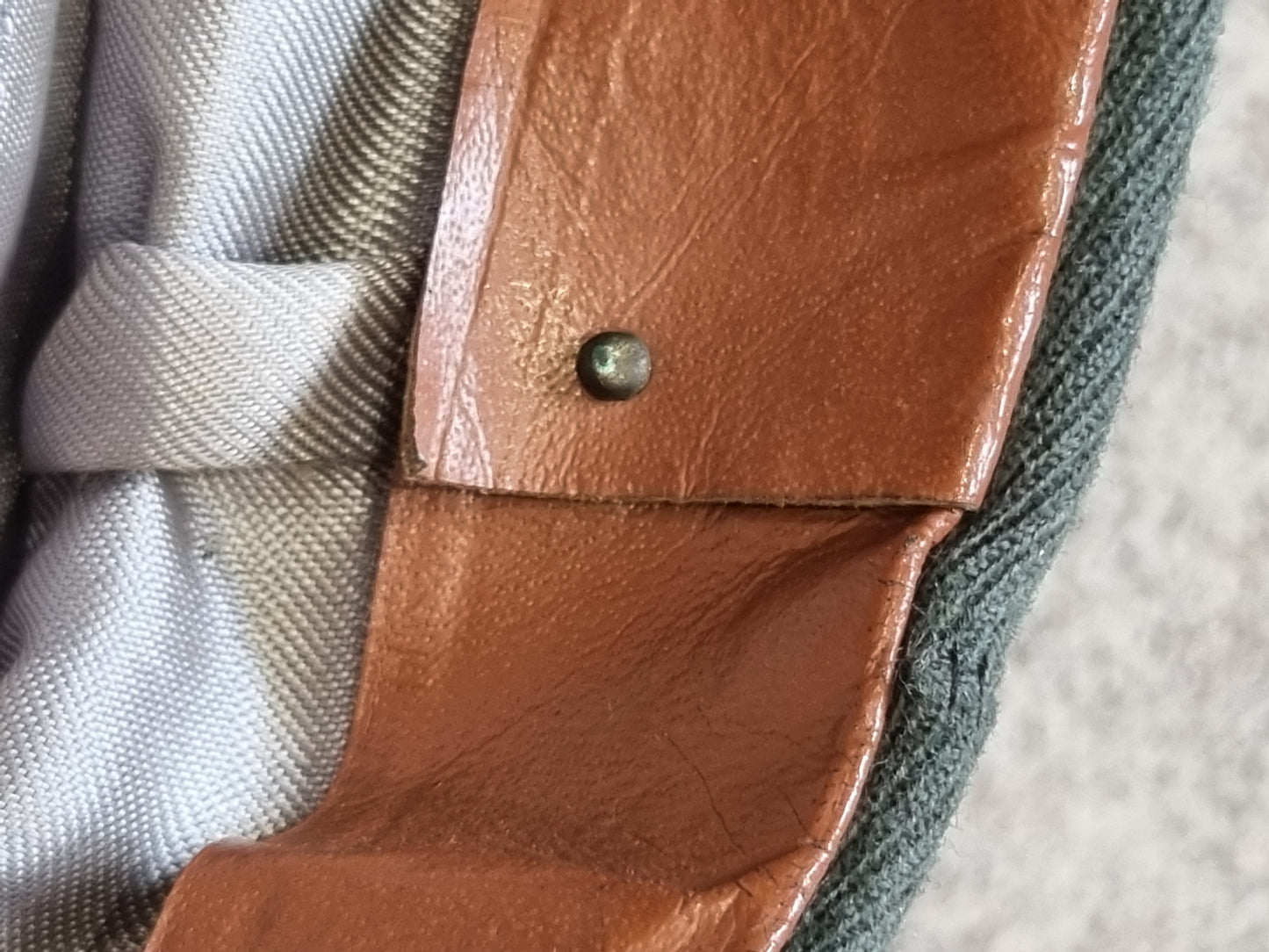 WW2 German Wehrmacht Pioneer / Engineer Officer's Visor Cap