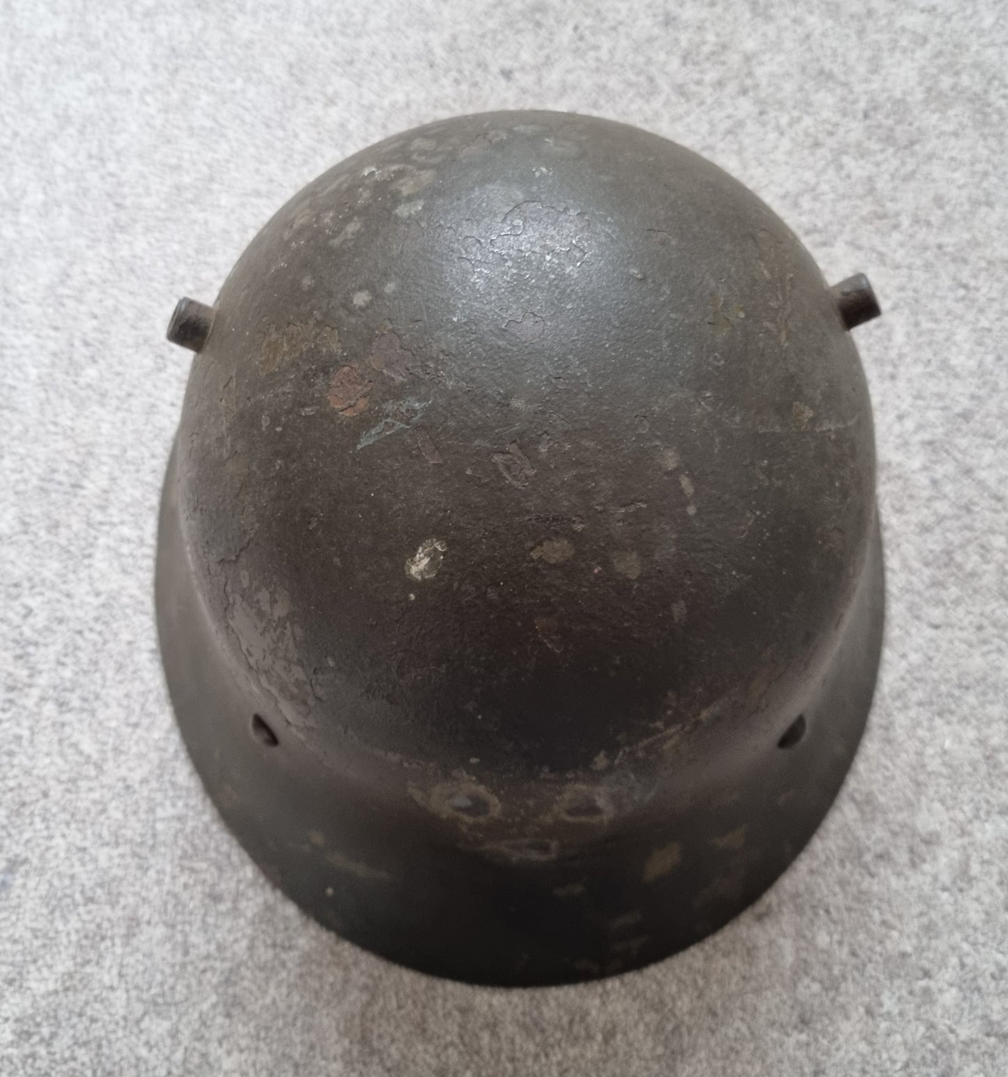 Spanish Civil War Used Czechoslovakian Vz30 Helmet