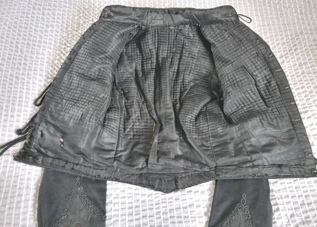 SOLD! Pre WW1 Edwardian King's Royal Rifle Corps Lieutenant's Frogged Mess Jacket