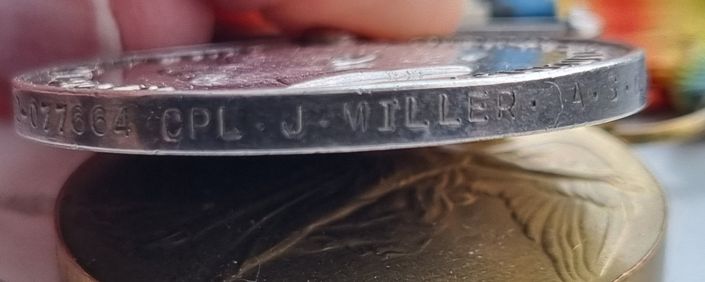 Boer War & WW1 British Medal Trio With 5 Bar Queens South Africa Medal to James Miller - South African Constabulary & Army Service Corps