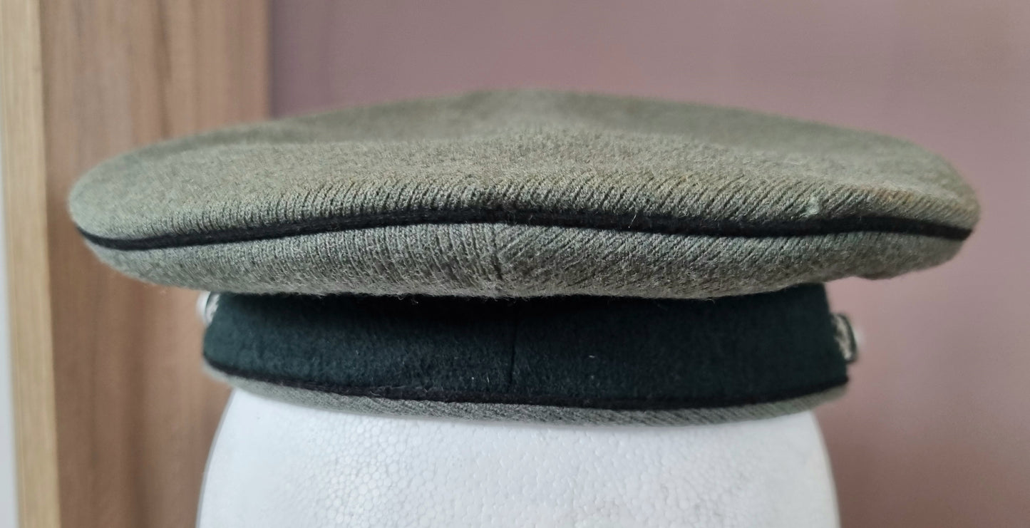 WW2 German Wehrmacht Pioneer / Engineer Officer's Visor Cap