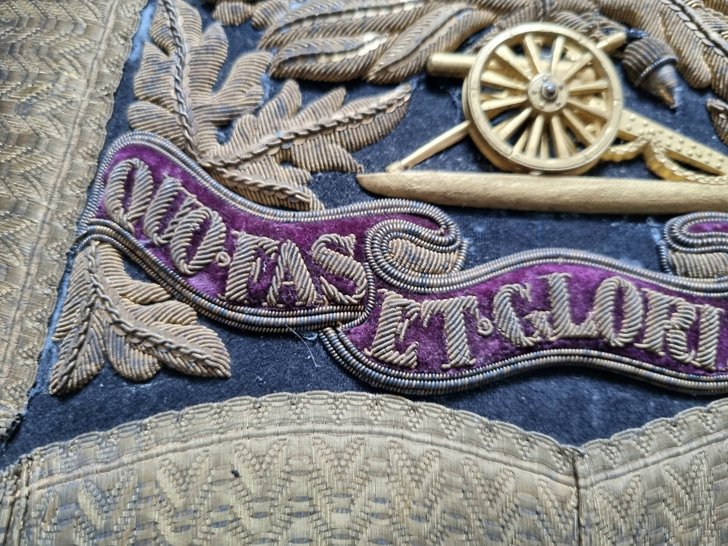 SOLD! Victorian Royal Artillery Officer’s Dress Sabretache and Cover