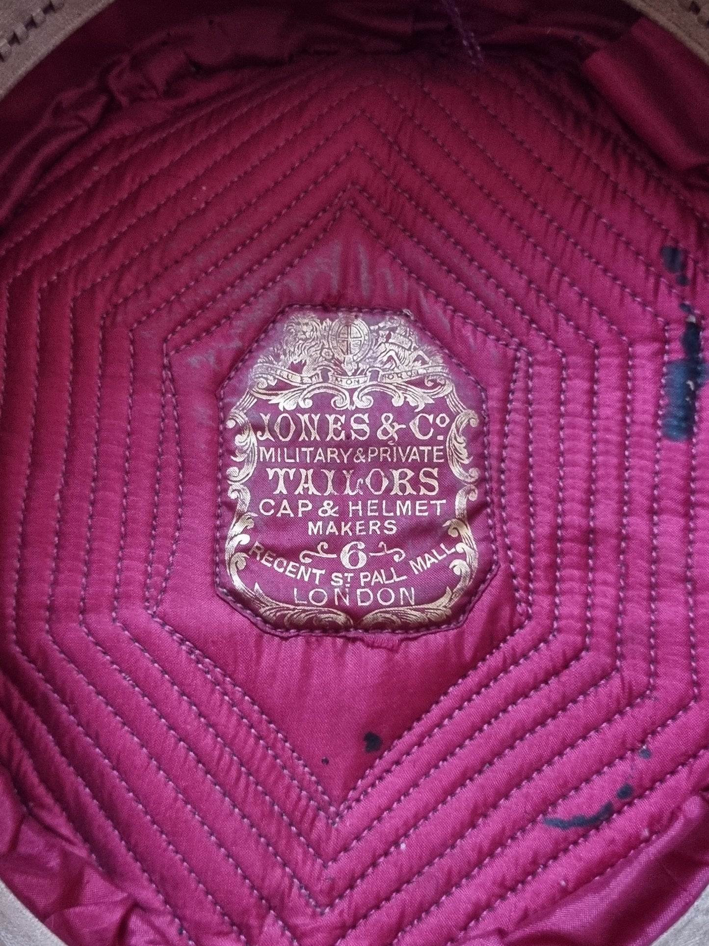 SOLD! Victorian Yorkshire Dragoons NCOs 1880 Pattern Forage Cap