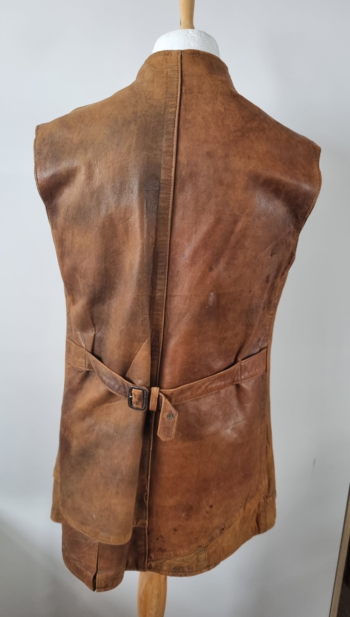 Fantastic WW2 ATS Ladies Leather Jerkin, Dated 1942