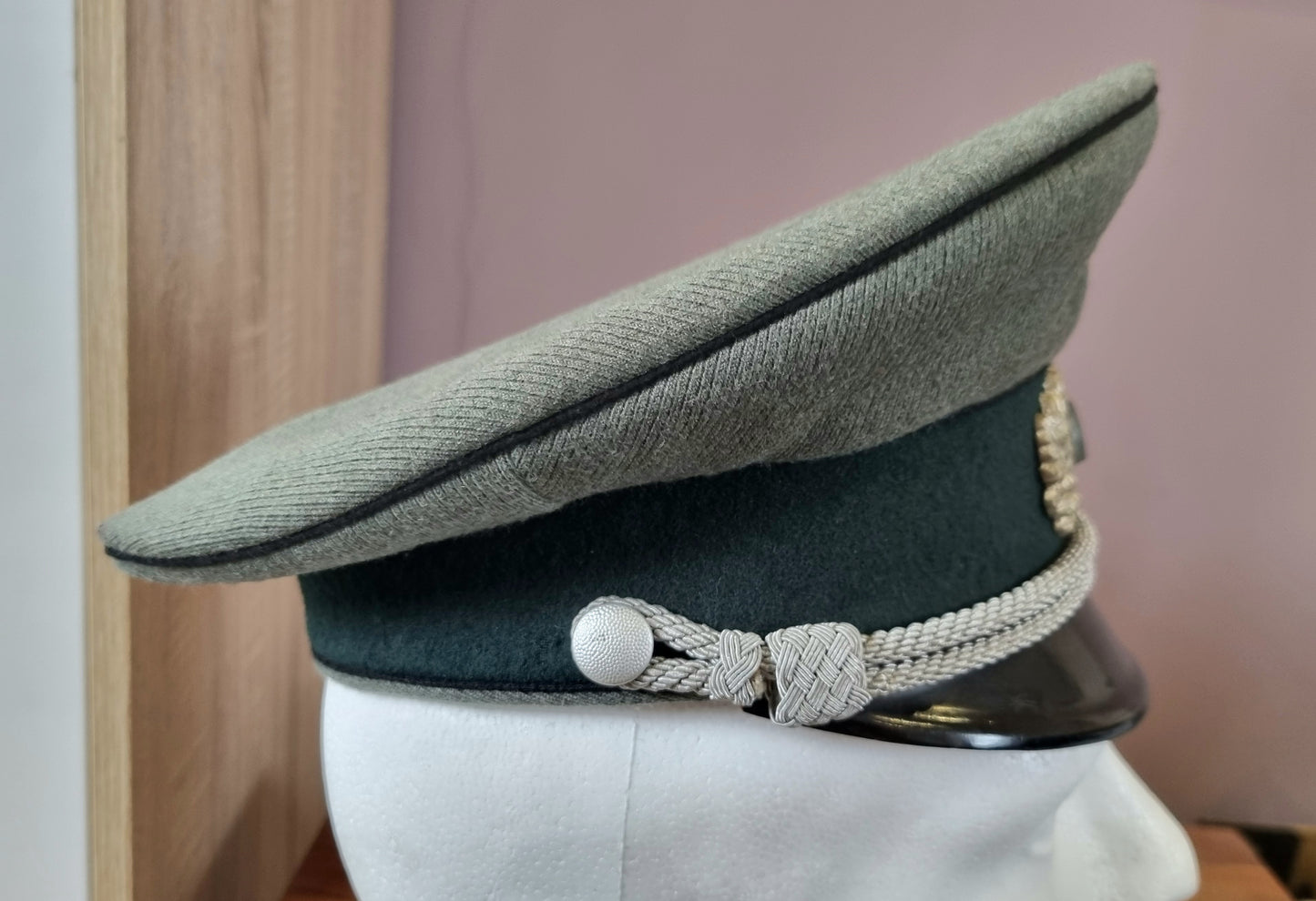 WW2 German Wehrmacht Pioneer / Engineer Officer's Visor Cap