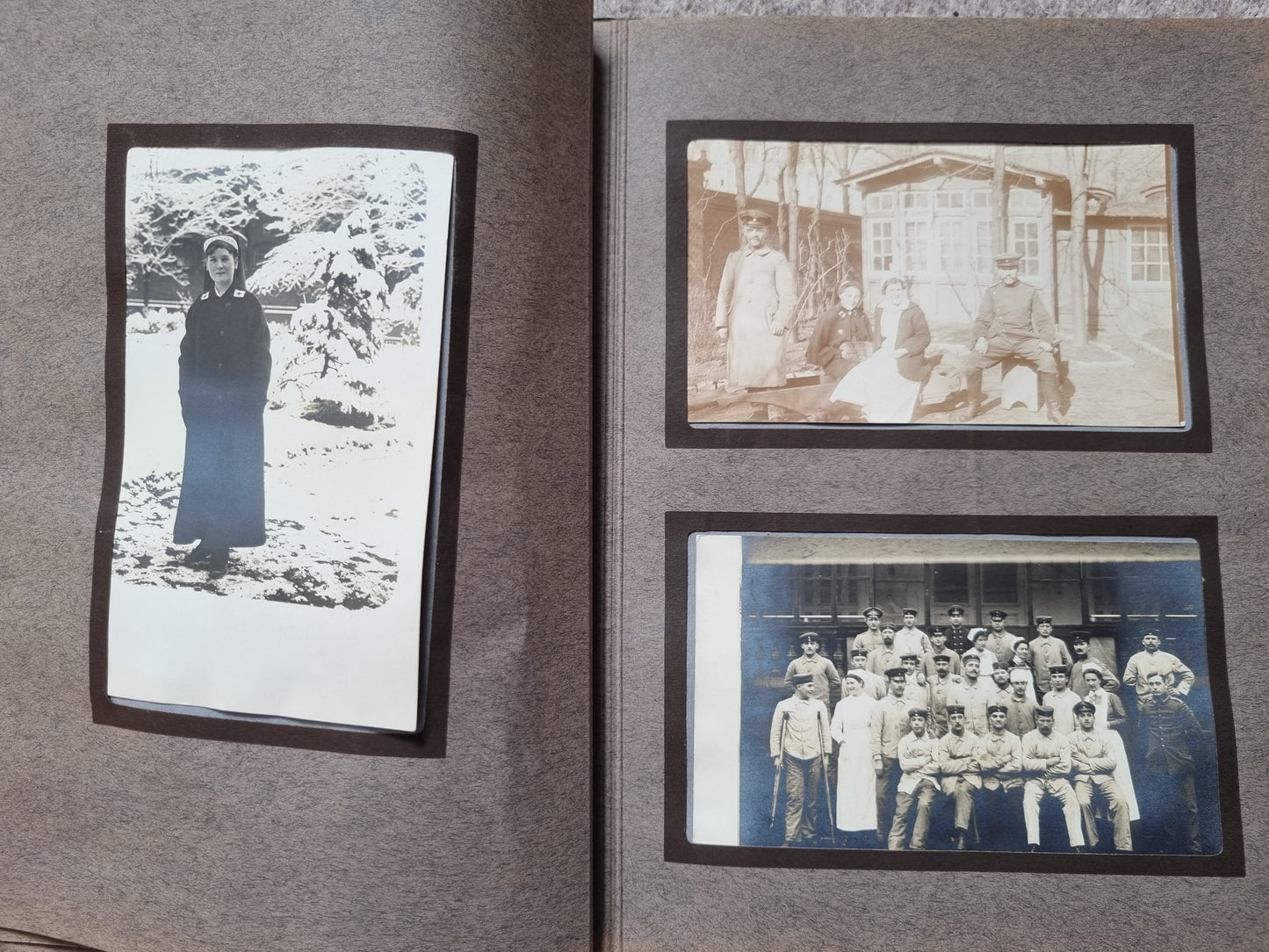 WW1 German Army Nurses Photo Album, 34 Photos