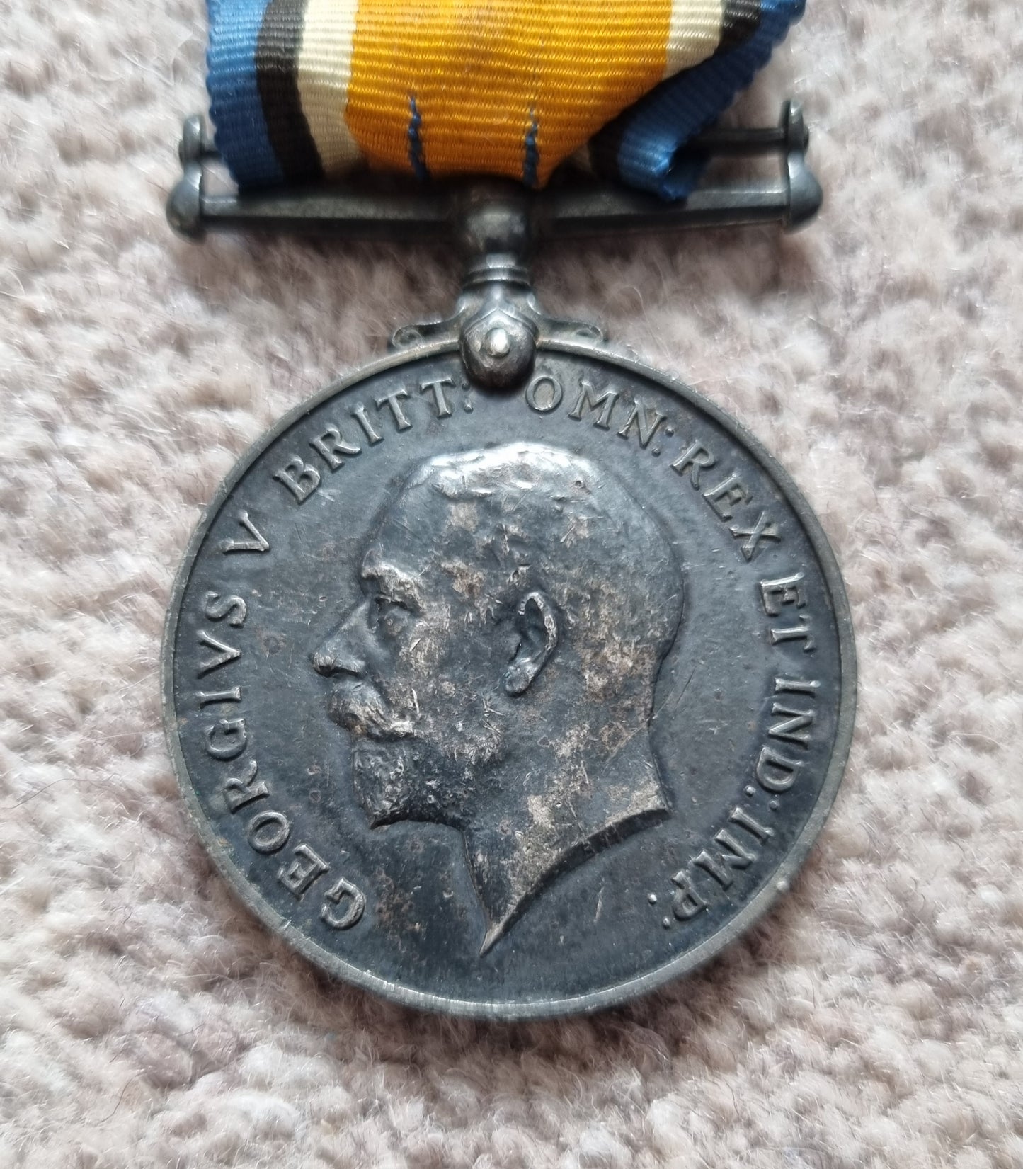 SOLD! WW1 British Medal Trio to George Deakin, 355 Siege Battery, Royal Garrison Artillery, Demoted at Own Request