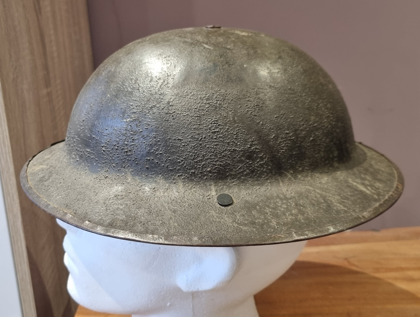 WW1 British MK1 'Brodie' Helmet, Supply Company 149, Named