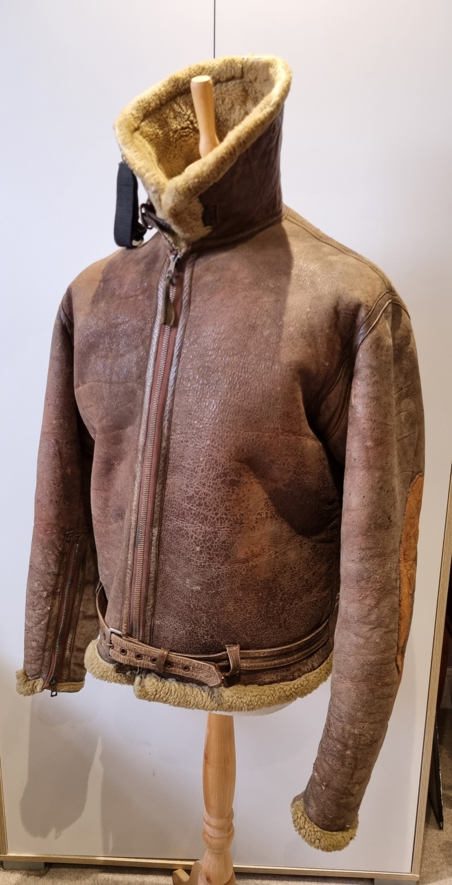 Special WW2 RAF Battle Of Britain Irvin Flying Jacket, Belonging to Fighter Ace R A KELLOW
