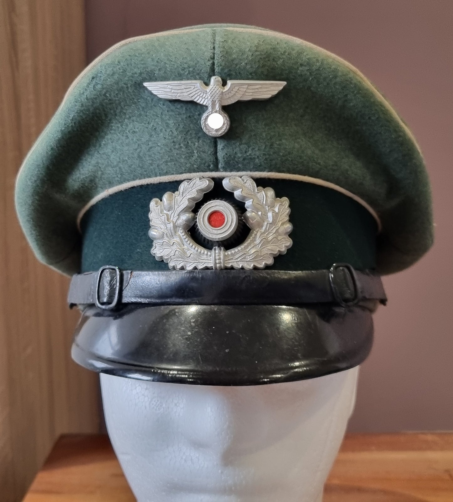 WW2 German Wehrmacht Infantry NCO's visor cap.