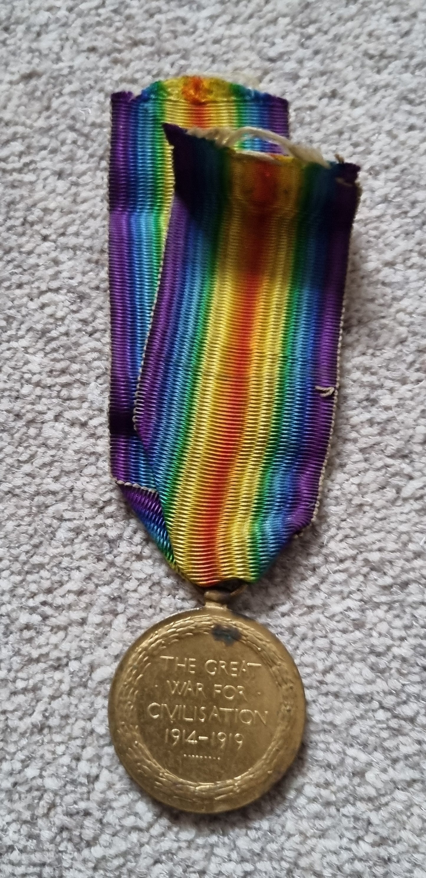 WW1 British Medal Trio Able Seaman R Hunter Merchant Fleet Auxiliary