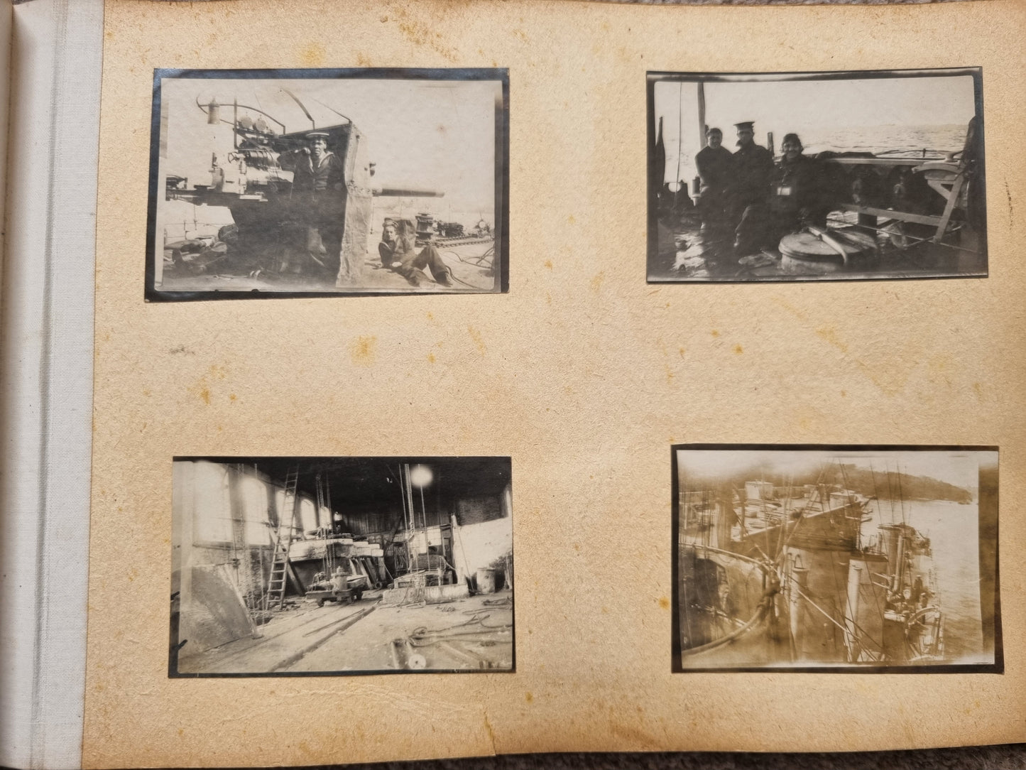 SOLD! WW1 Royal Navy Air Service (RNAS) Balloon Operator’s Photo Album