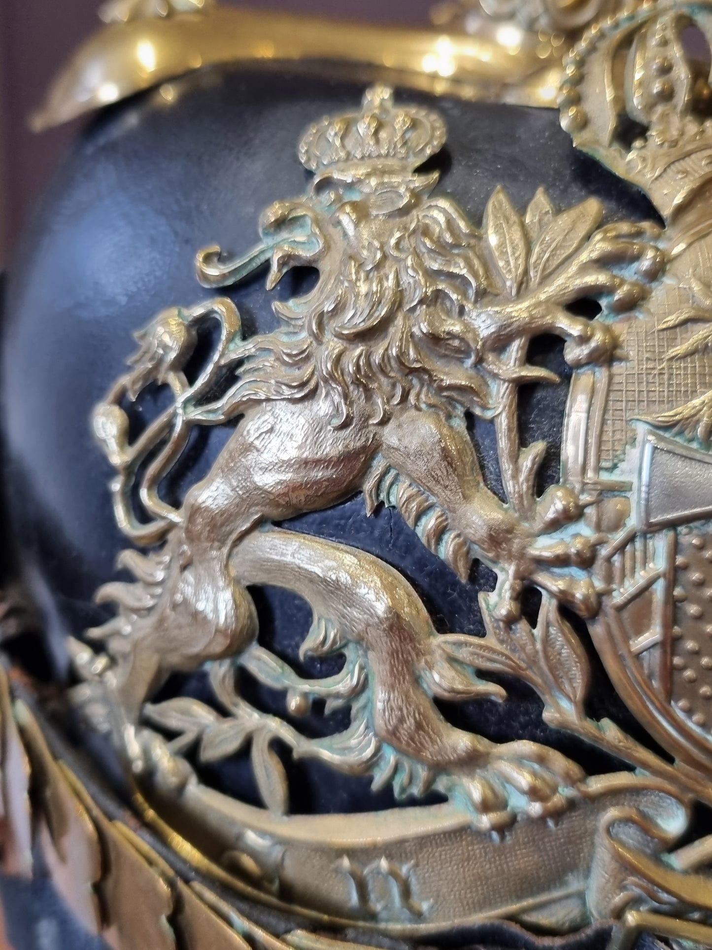 M1886 German Bavarian Reserve Officer’s Pickelhaube