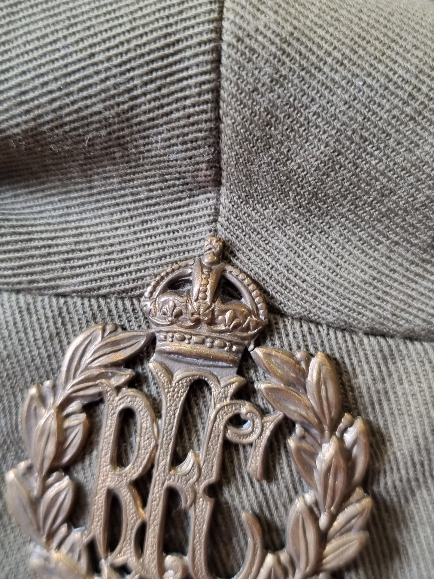 SOLD! Fantastic Rare WW1 Royal Flying Corps RFC Floppy Visor Trench Cap